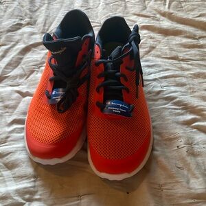 Champion athletic shoes.